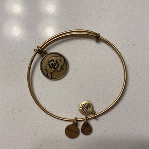 Alex and Ani Gold University of Colorado Bracelet
